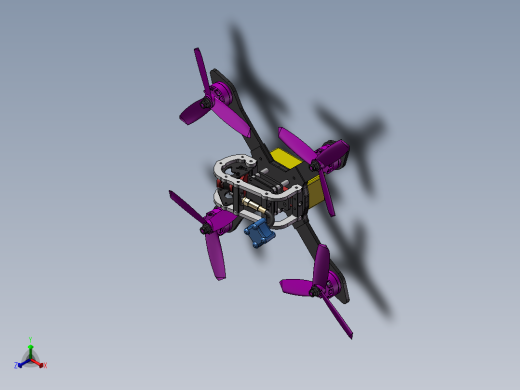 B11-穿越机、竞速无人机正等轴测缩略图