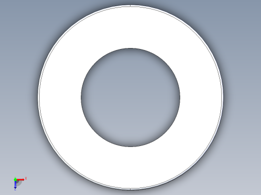 SAE平垫圈-FLAT WASHER SAE 1.000.STEP俯视缩略图
