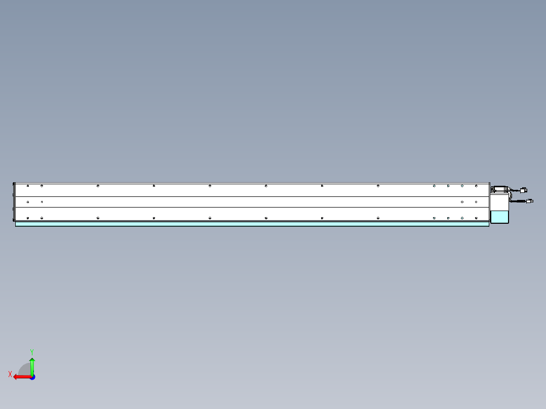 威洛博VBF同步带传动一般环境VBF14-L45-S1400-BLU-ZP40-C3后视图