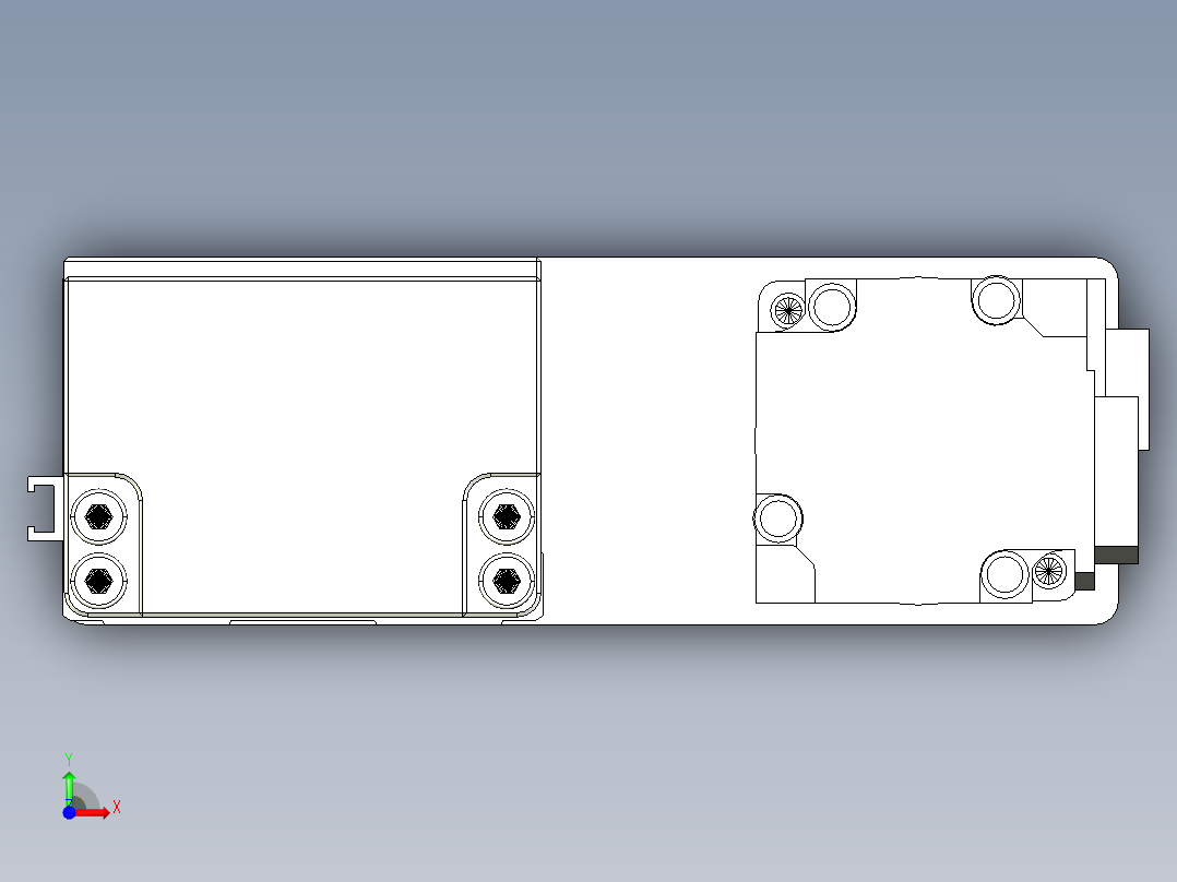 钢基模组-TPA-KSR-6005C-600A1-MR-H1S0前视图