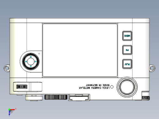 Leica徕卡M11经典相机俯视缩略图