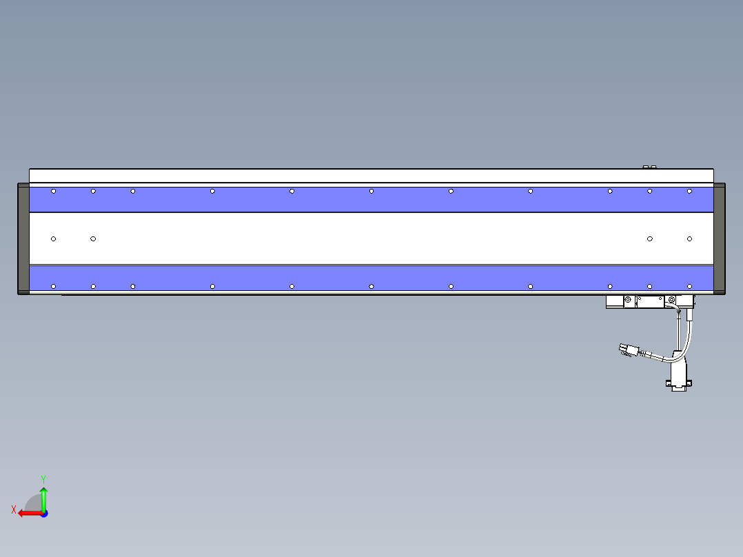 威洛博VL系列3d模型模组VL14S1Y-S700后视图