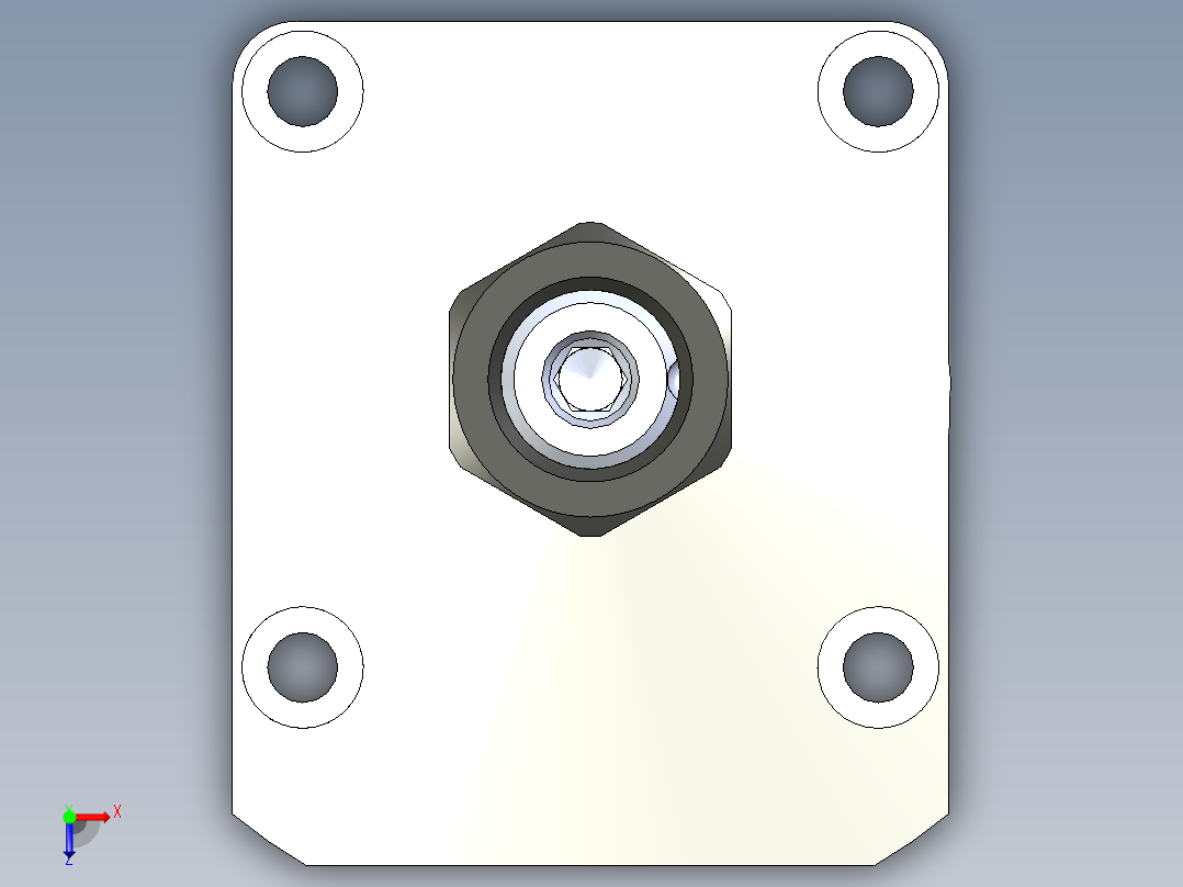 KOSMEKWHE1600-2ARD多系列多零件图纸模型俯视图