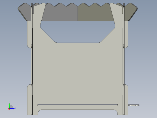 便携式扁平包装火坑左视缩略图