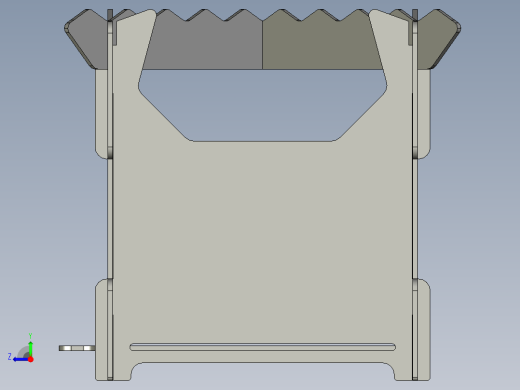 便携式扁平包装火坑右视缩略图