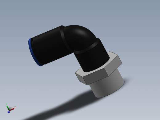 Ø6 x 1-4G COTOVELO 90° MACHO GIRAT. (C02470628)