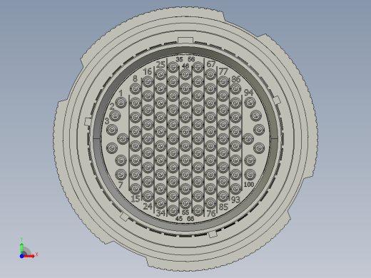 26KH35PN连接器前视缩略图