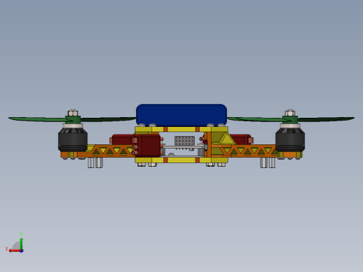 无人机后视缩略图