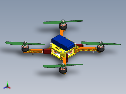 无人机正等轴测缩略图