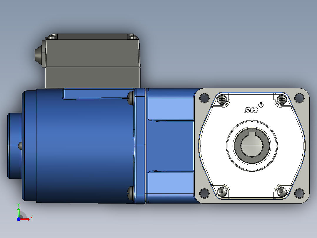 YT系列调速电机-25yt03-180前视图