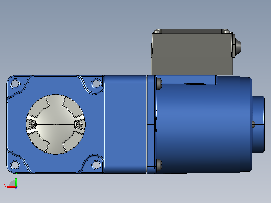 YT系列调速电机-25yt03-180后视图