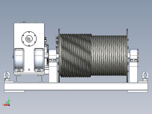 塔式起重机起重装置3D数模图纸 STEP格式后视缩略图
