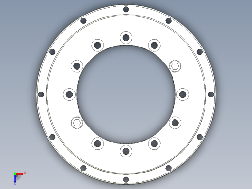 洛阳菜克精密轴承 KP005俯视缩略图