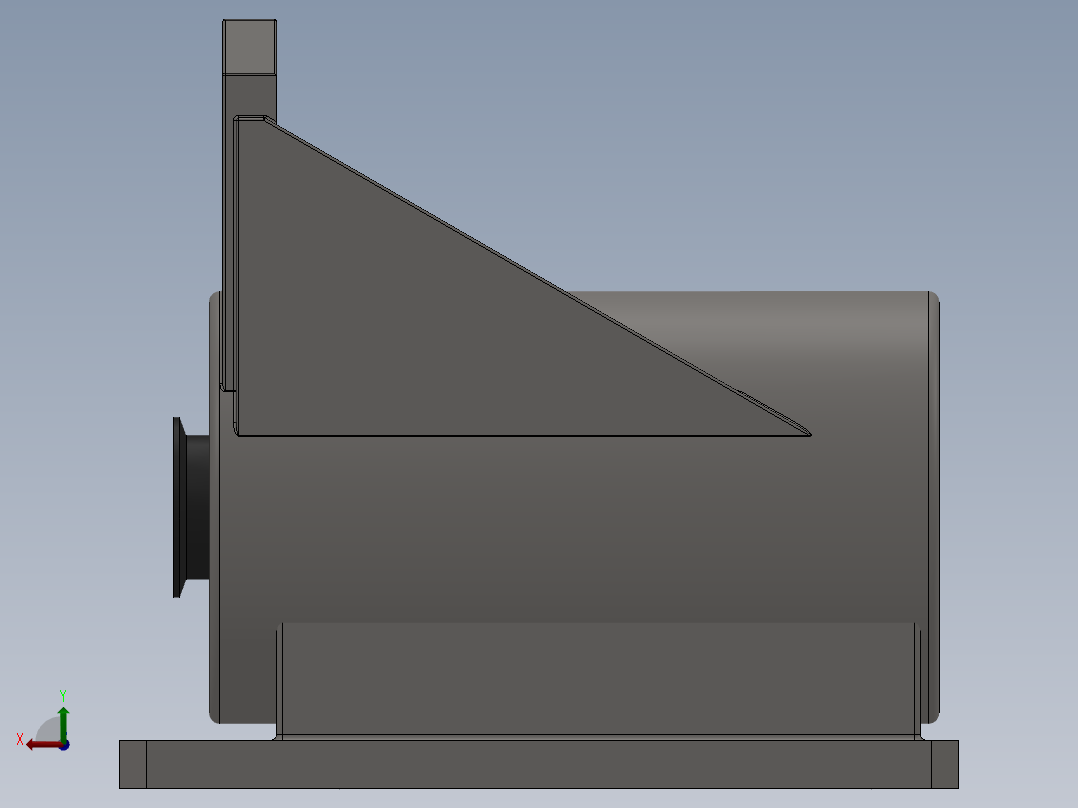 剪板机油缸 PBJ系列 3款后视图