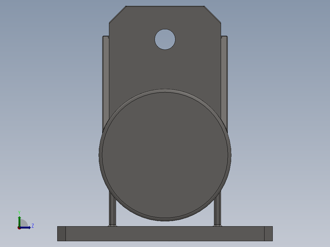 剪板机油缸 PBJ系列 3款左视图