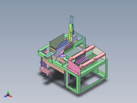 FF-300 速冻食品托盘分拣排列机