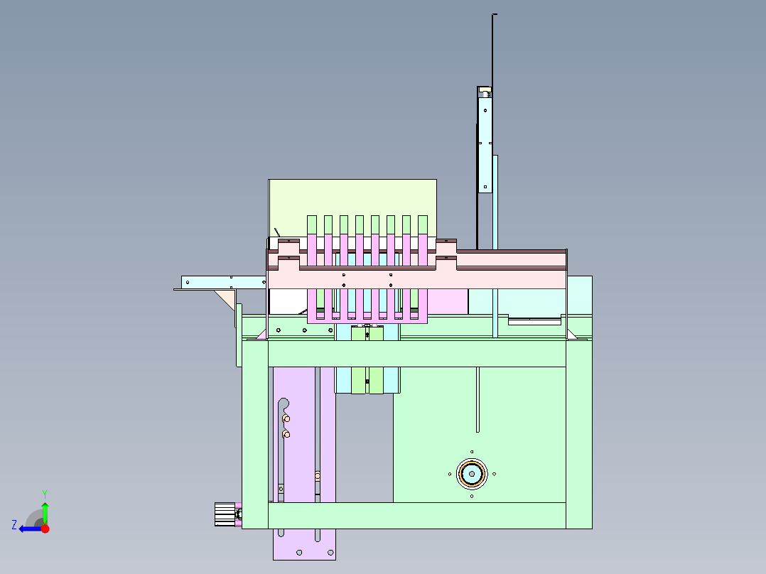 FF-300 速冻食品托盘分拣排列机右视图