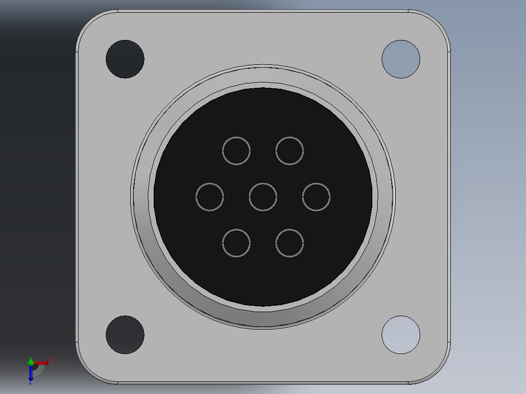 接插件(221)俯视图