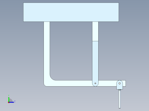 衣架左视缩略图