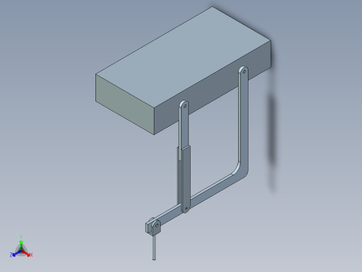 衣架正等轴测缩略图