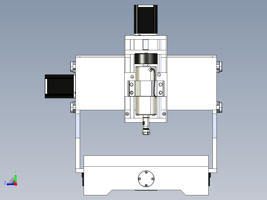 A3003583-数控铣床右视图