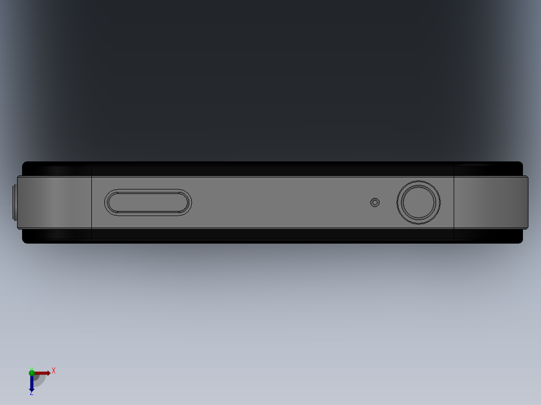 我的Iphone模型俯视图