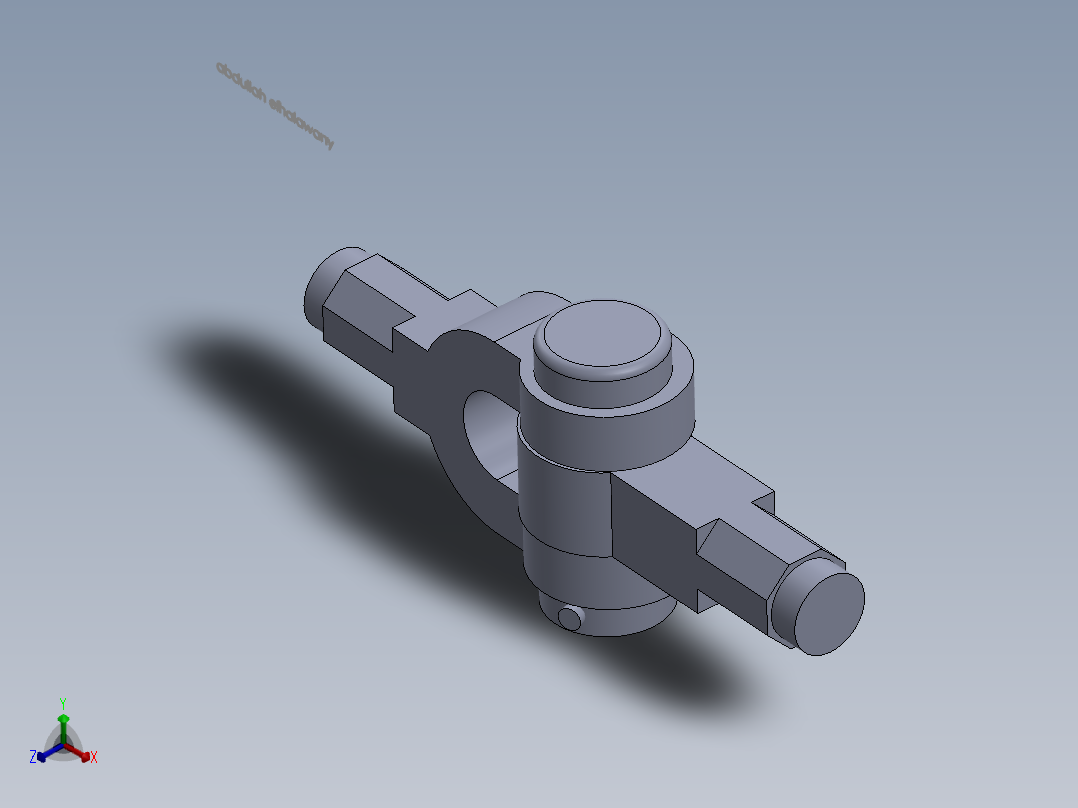 指关节正等轴测图