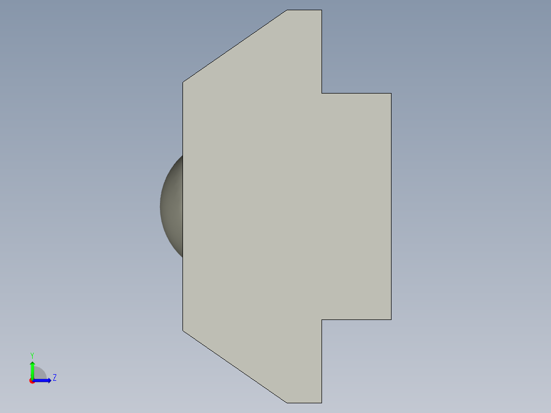 MISUMI铝型材T型螺母 HNTU8-6左视图