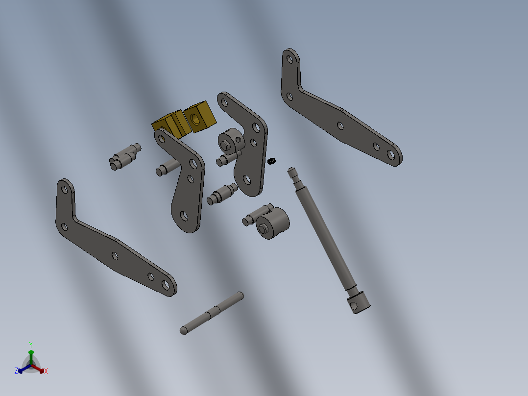 夹具正等轴测图