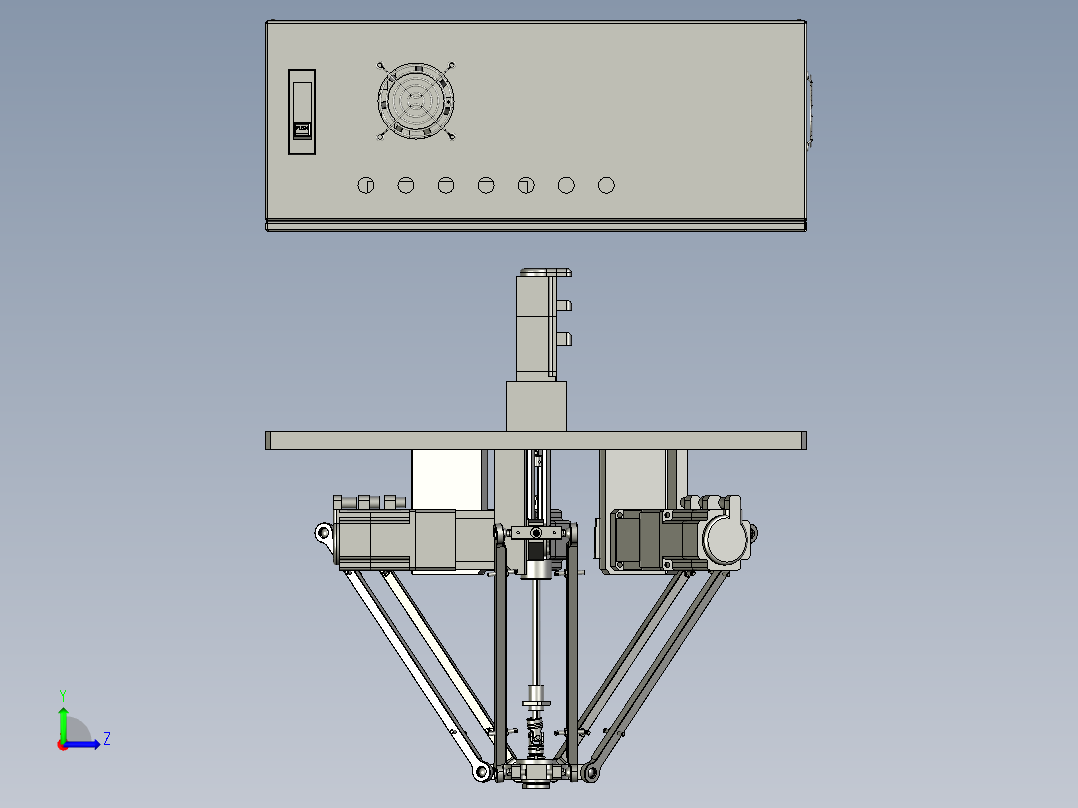 00小型蜘蛛手左视图