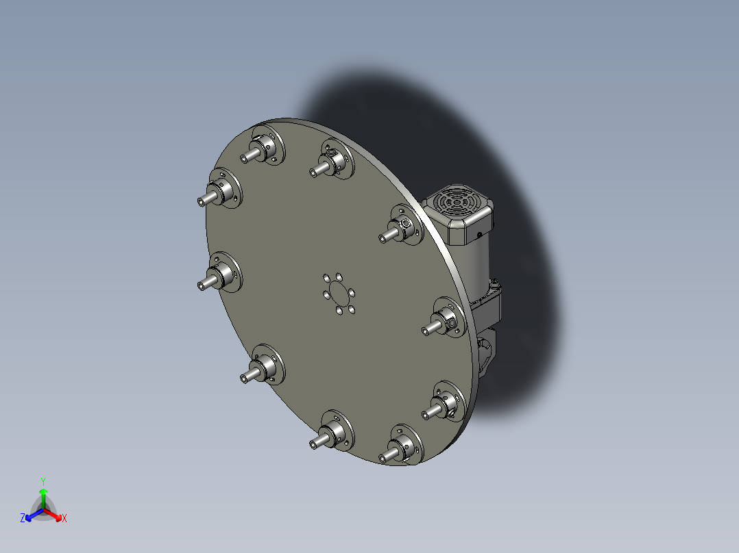 CCDJS-00转盘装配主视图