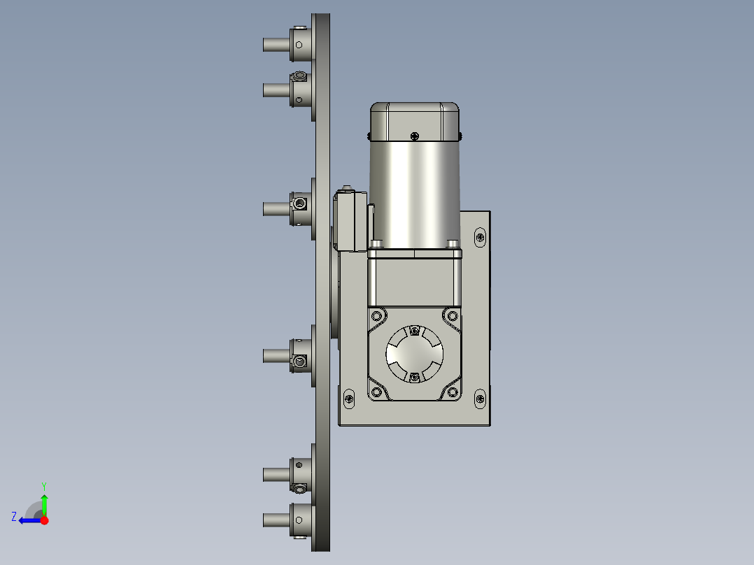 CCDJS-00转盘装配右视图
