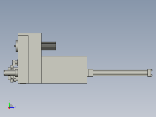 后端面封堵装置左视缩略图