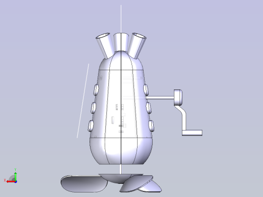 潜艇型手摇风扇-- 576633--5后视缩略图