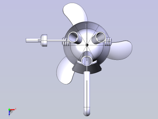 潜艇型手摇风扇-- 576633--5俯视缩略图