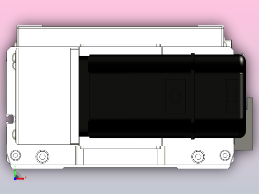 SCM17-150-L滚珠花健、支撑座、滚珠丝杠、交叉导轨、直线模组前视缩略图