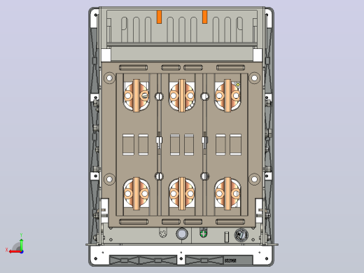 NA8-1600 800A-1000A 3P 抽屉式-垂直接线+门框202409后视缩略图