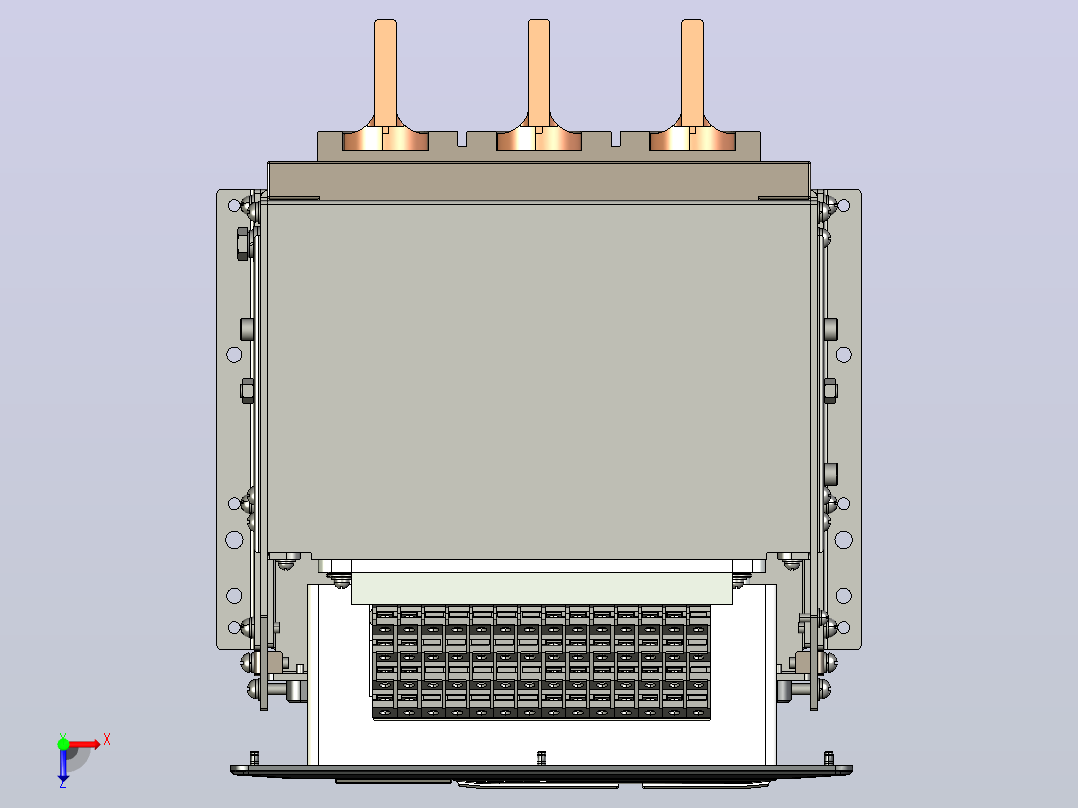 NA8-1600 800A-1000A 3P 抽屉式-垂直接线+门框202409俯视图