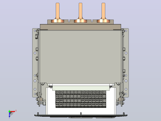 NA8-1600 800A-1000A 3P 抽屉式-垂直接线+门框202409俯视缩略图