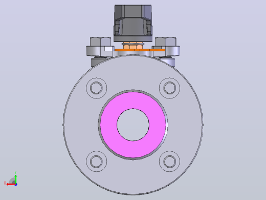 手动球阀User Library-MD52C150DN25-2后视缩略图