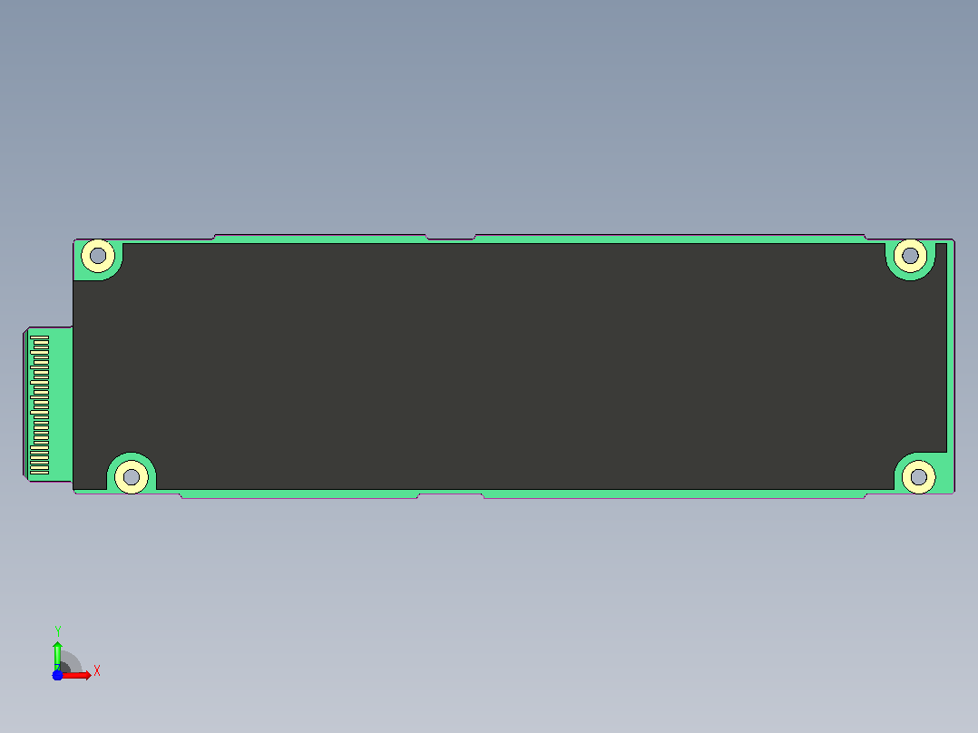 edsff e s nvme磁盘前视图