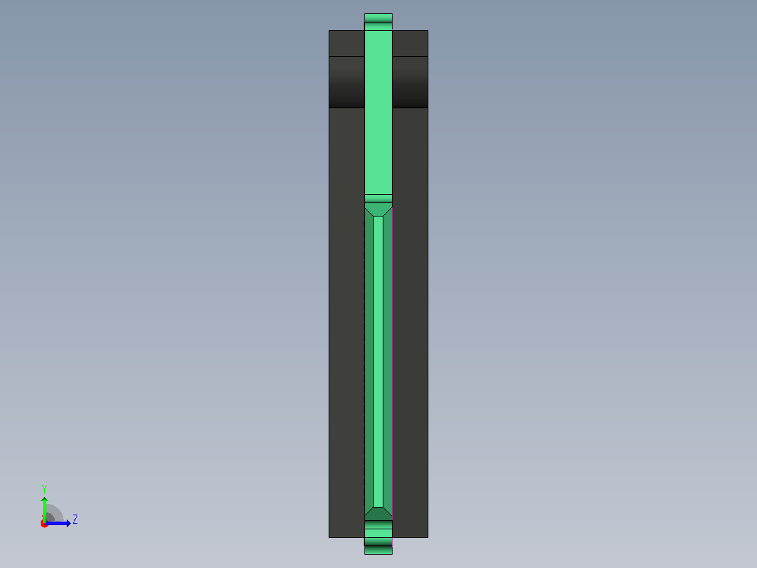 edsff e s nvme磁盘左视图