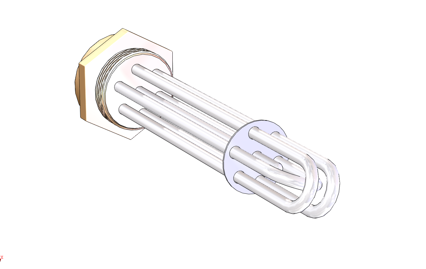 用于加热水的恒温管加热器