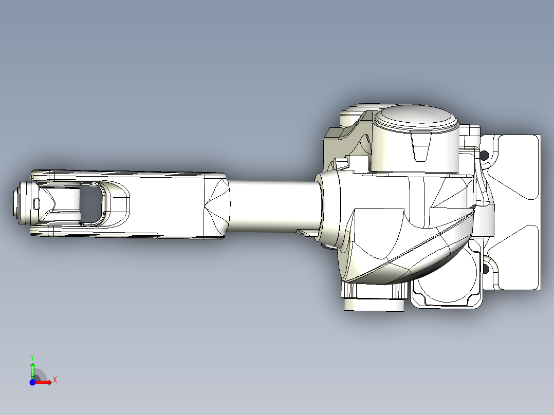 川崎6轴机器人RS10N前视图