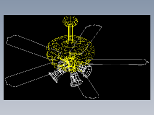 室内家具及植物三维模型二十四-DQ047
