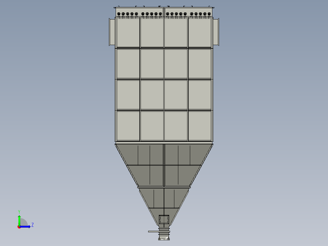 袋式过滤器左视图