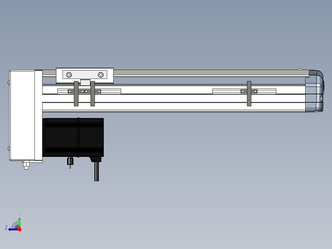 Toyo东佑达直线模组-ETH12-250-BM-200W右视图