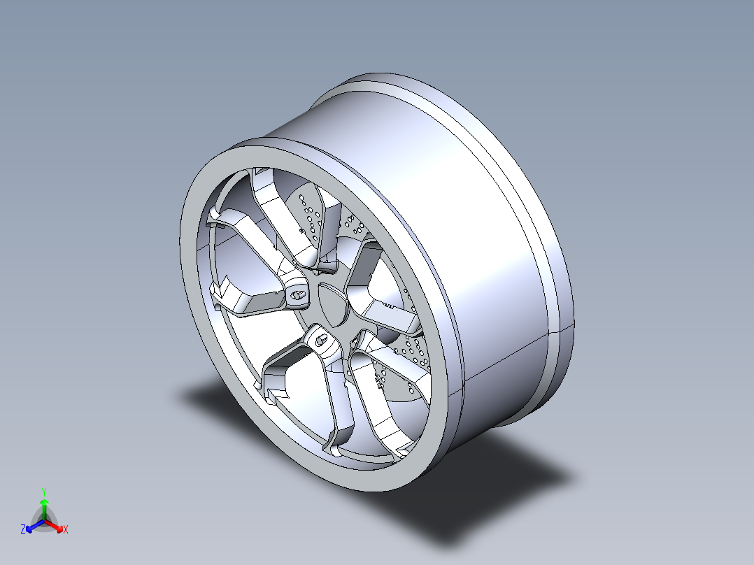 兰博基尼Aventador轮辋