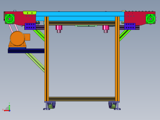 手动转移倍速链组装线后视缩略图