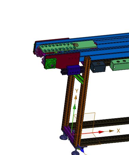 手动转移倍速链组装线